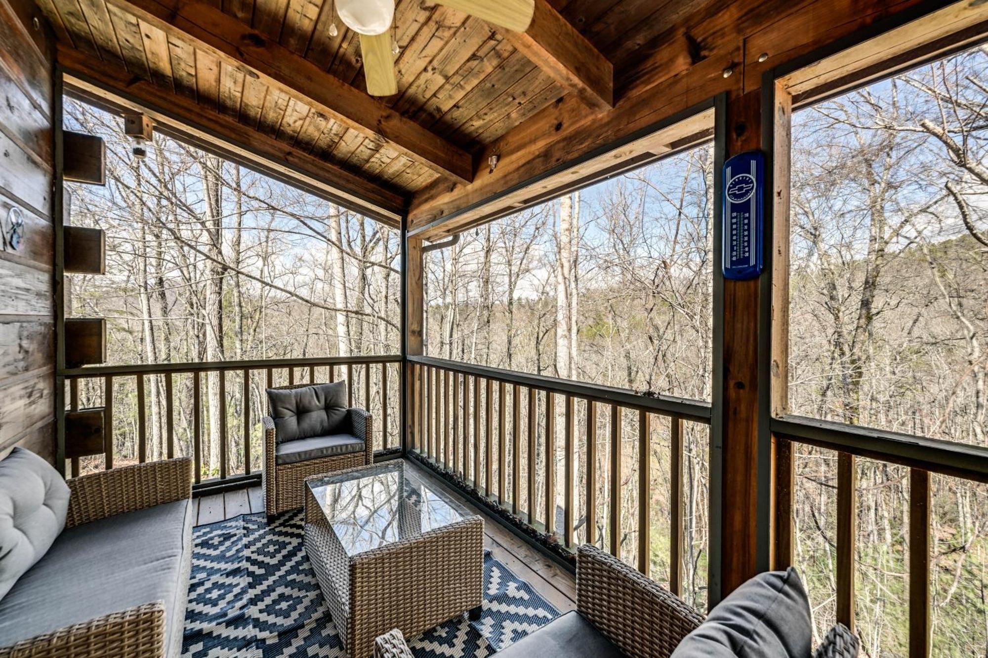 Bryson City Cabin With Hot Tub, Views And Pool Table! Buitenkant foto